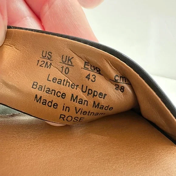 Naturalizer Womens Rose Black Leather Block Heel Sandals Square Toe Size 12 - Picture 9 of 9